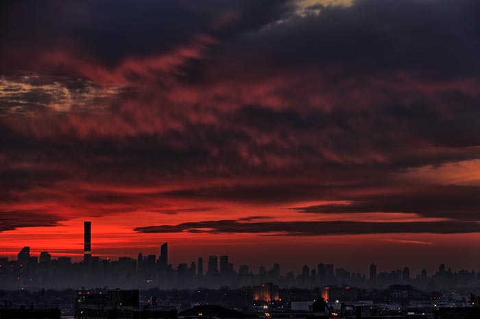 Sunset Manhattan